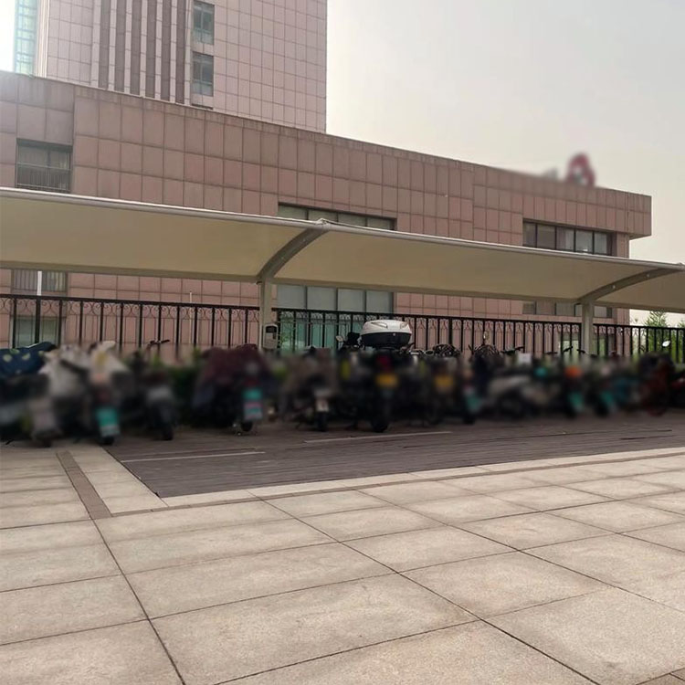 玉屏膜结构电动车棚