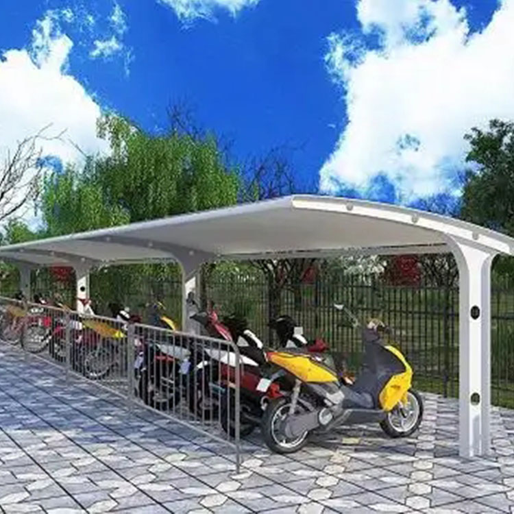 玉屏膜结构电动车棚