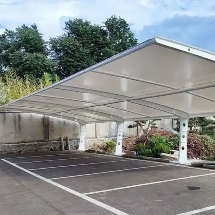 玉屏膜结构汽车棚