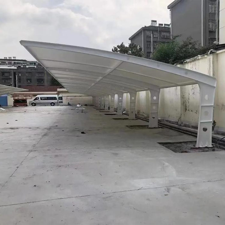 玉屏膜结构汽车棚