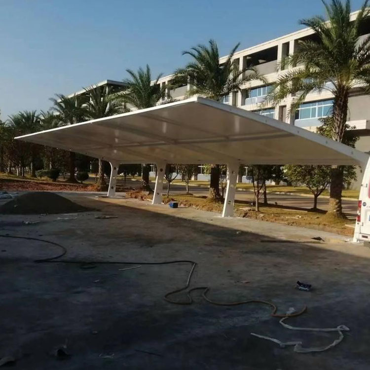 玉屏膜结构汽车棚